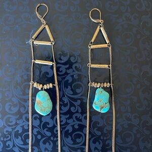 Turquoise earrings